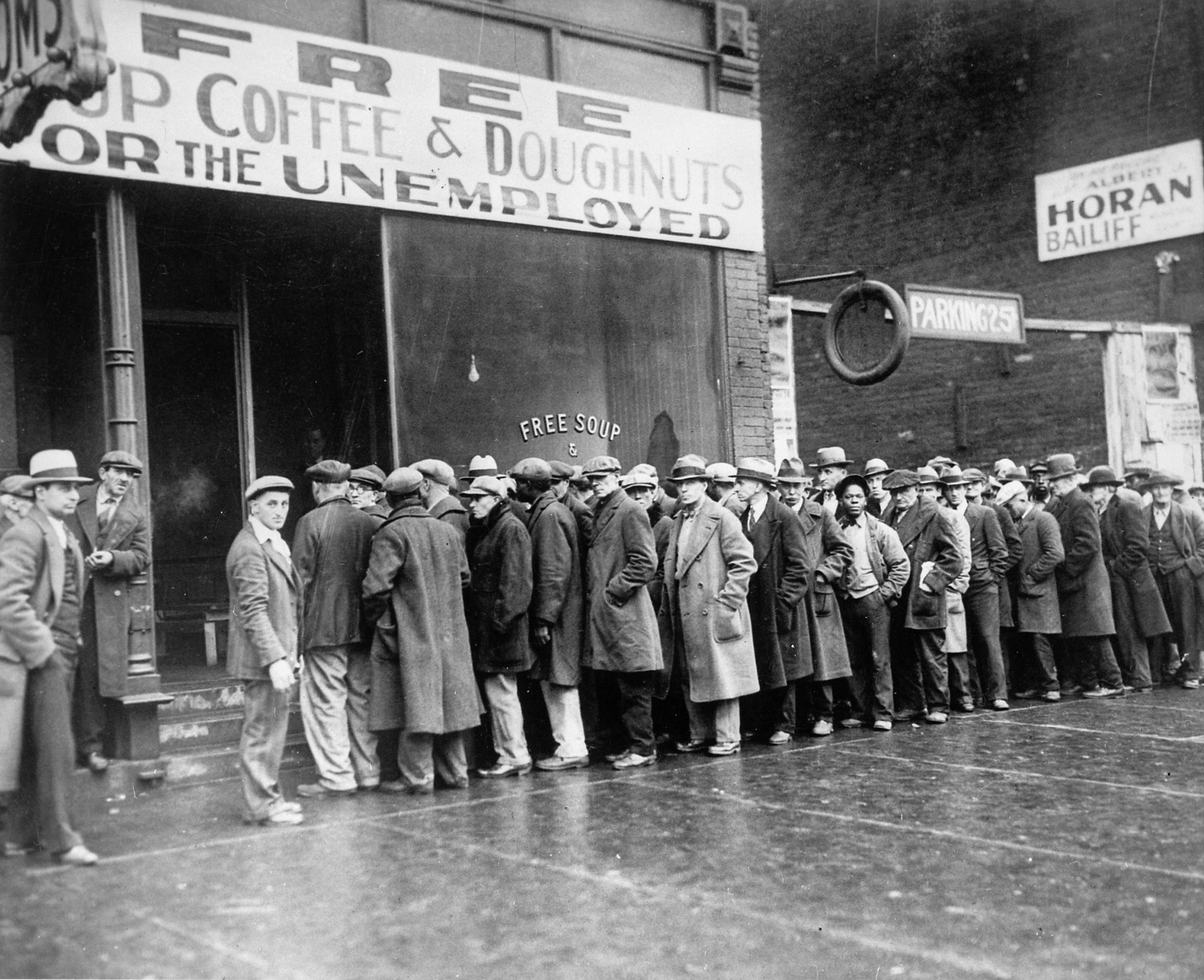 Al Capone's Soup Kitchen, Chicago, 1930